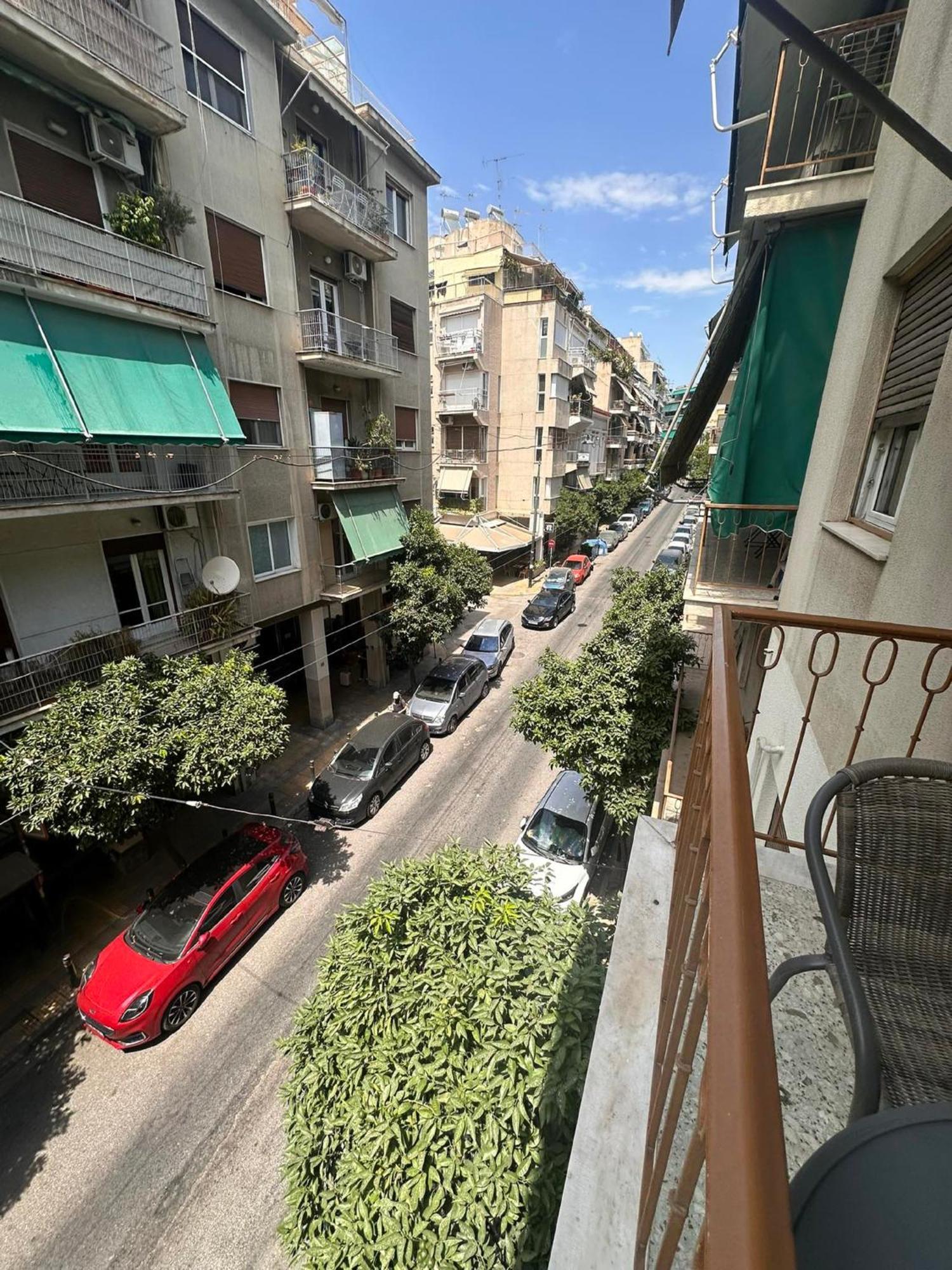 Ferienwohnung Check Point - Acropolis Retro Athen Exterior foto
